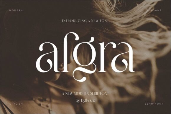 Afgra Serif Font for Modern Branding