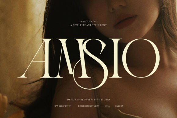 Amsio Elegant Serif for Campaign Design