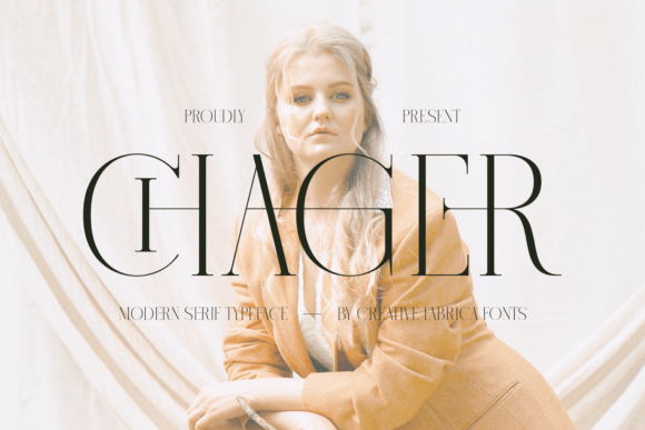 Chager: A Modern Serif Font for Polished Branding
