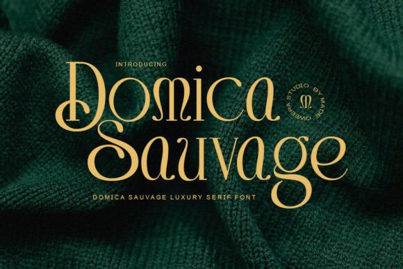 Domica Sauvage Serif Font for Handmade Creations