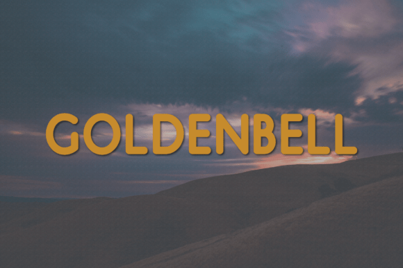 Goldenbell: The Modern Sans Serif Font That Elevates Campaigns