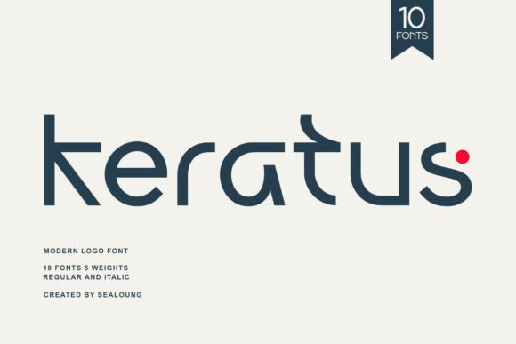 Keratus: A Modern Sans Serif for Bold Branding