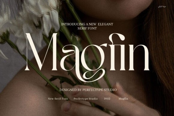 Magfin Serif Font for Handmade Creations