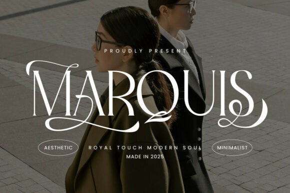 Marquis - Elegant Modern Serif for Handmade Creations