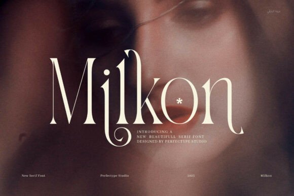 Milkon: A Serif Font That Elevates Your Editorial Design