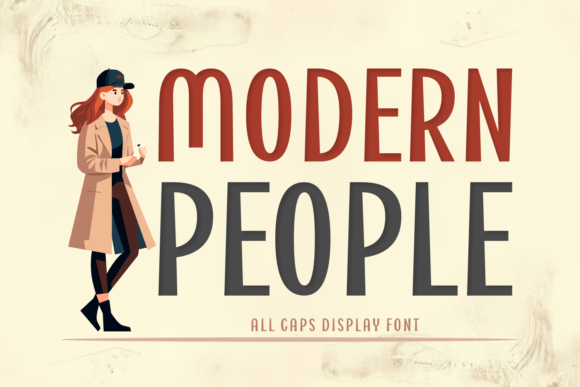 Modern People: A Font That Elevates Handmade Creations