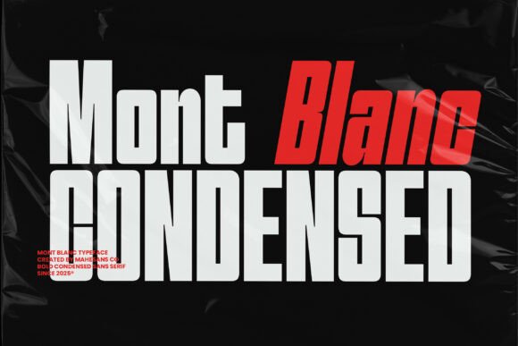 Mont Blanc Font for Bold Digital Branding
