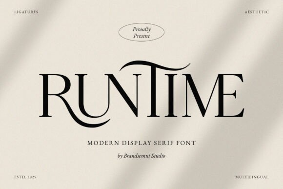 Runtime Serif Font for Impactful Campaign Design