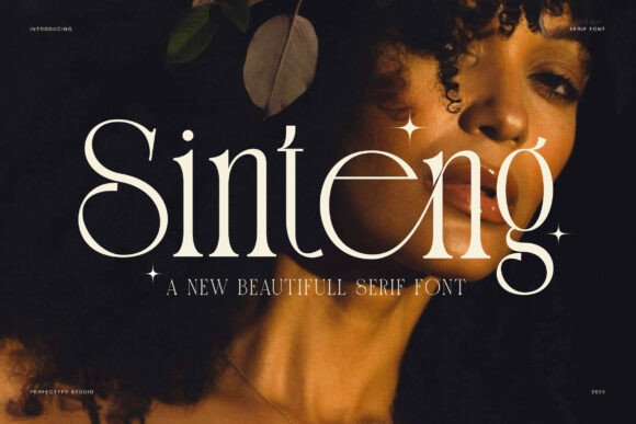 Sinteng: A Serif Font That Elevates Editorial Design