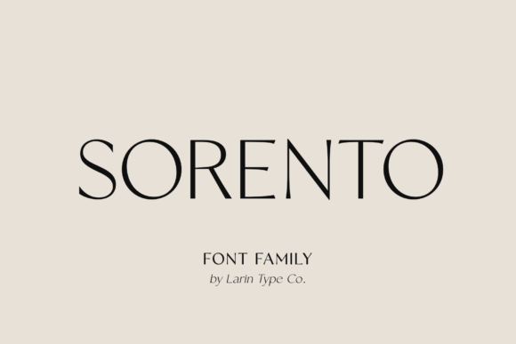 Sorento Regular for Modern Web Typography
