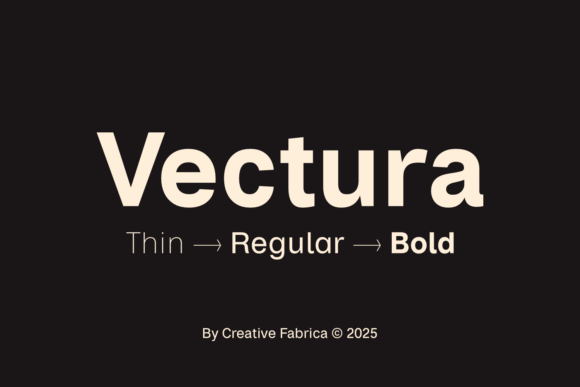 Vectura: A Modern Sans Serif Font for Digital Campaigns