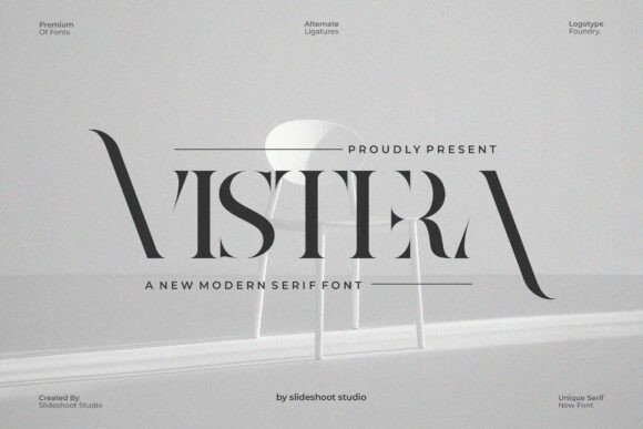 Vistera Serif: A Modern Font for Polished Branding